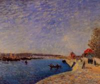 Sisley, Alfred - Saint-Mammes and the Banks of the Loing